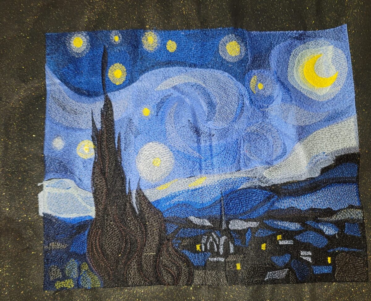 Nancy’s Large Starry Night by Van Gogh