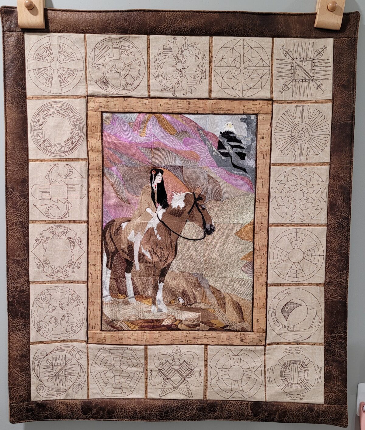 Cindy K’s Native American Wall Hanging